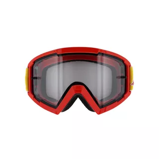 Motocross Goggles Red Bull Spect Whip, Red, Clear Lens