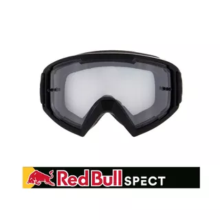 Motocross Goggles Red Bull Spect Whip, Black, Clear Lens