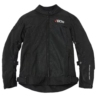 Women’s Motorcycle Jacket BOS Sunshine - Gray - Black