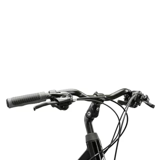 Women’s Trekking Bike Kross Trans 1.0 28” SR Gen 007 - černá / šedá / stříbrná / lesk
