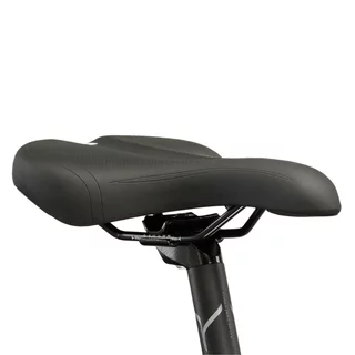 Women’s Trekking Bike Kross Trans 1.0 28” SR Gen 007 - černá / šedá / stříbrná / lesk