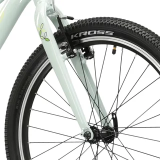Junior Bike Kross LEA JR 1.0 24” Gen 006 - mátová / zelená / lesk