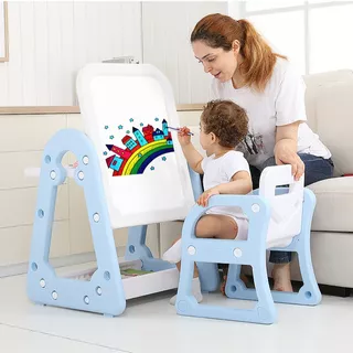 Drawing Board w/ Chair inSPORTline Gacino - Pink