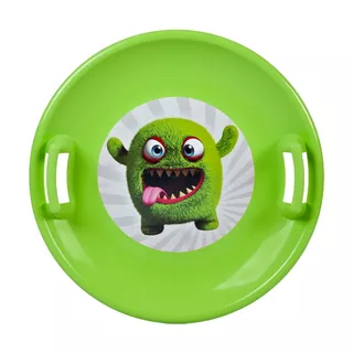 Snow Saucer STT - Blue Emoji Boy - Green Monster