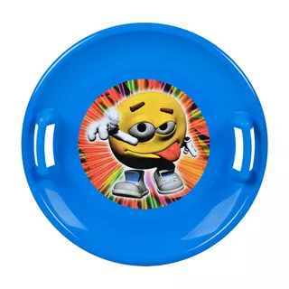Snow Saucer STT - Blue Emoji Boy - Blue Emoji Boy