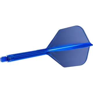 Dart Flights Target K-Flex No.6 Medium – 3-Pack - Blue