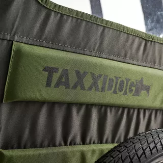 Dog Bicycle Trailer TaXXi L Dark Gray/Dark Green
