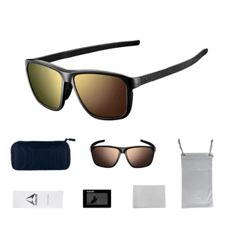 Polarized Sunglasses Altalist Kay L1 - černá s růžovými skly