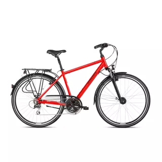 Men’s Trekking Bike Kross Trans 3.0 28” – 2021 - Black/Red/Silver