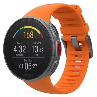 Sports Watch POLAR Vantage V - White - Orange