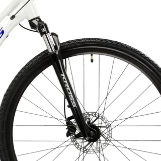 Women’s Cross Bike Kross Evado 4.0 28” Gen 007 - šedá / námořnická modrá / lesk