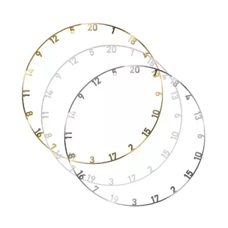 Number Ring Set Bull’s 3-Pack Variety of Colors