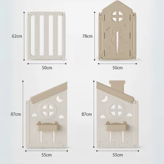 Plastic Playpen inSPORTline Doorino 150 x 180 x 100 cm