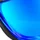 black with blue mirrored lenses