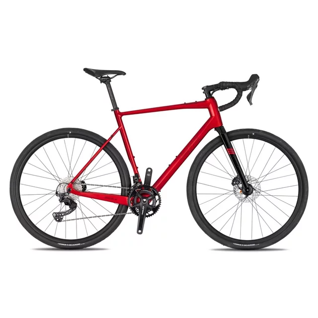 Gravel Bike 4EVER Grizzly Race 28” – 2026 - flame red - flame red