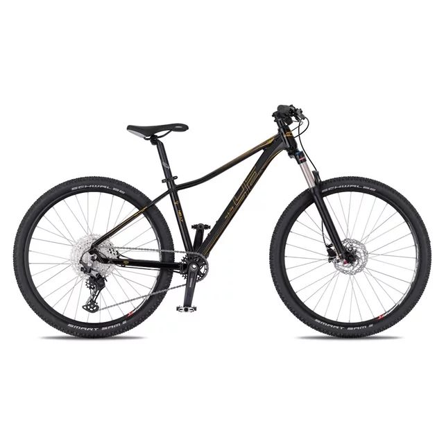 Junior Mountain Bike 4EVER Nelly Active 27.5” – 2026 - black/gold - black/gold