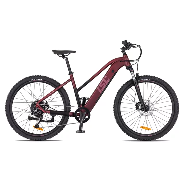 Women’s Mountain E-Bike inSPORTline ISL Cleora 648 Wh 27.5” – 2026 - Velour Red