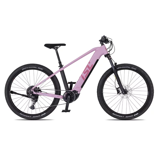 Women’s Mountain E-Bike inSPORTline ISL Asuki EVO 835 Wh 27.5” – 2026 - Dusted Pink - Dusted Pink