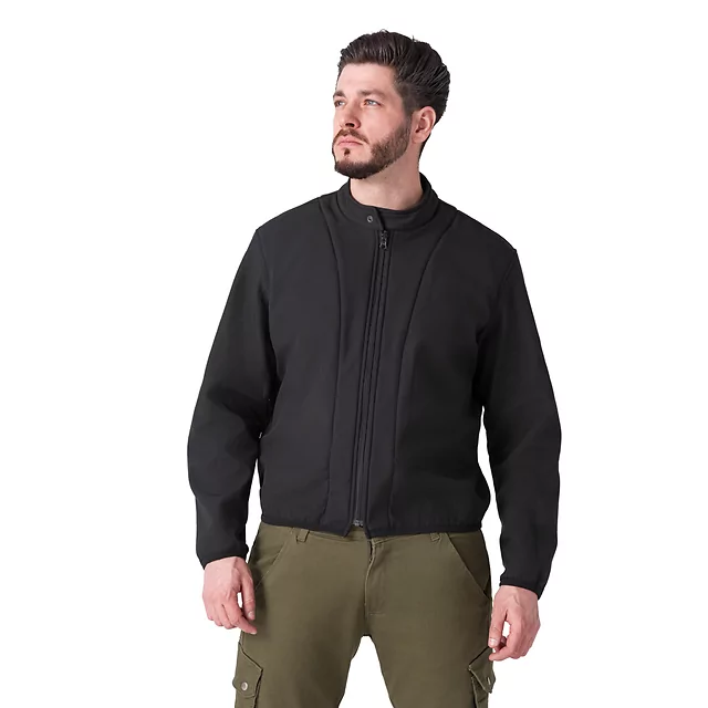 Touring Motorcycle Jacket W-TEC Smackton - Grey Orange