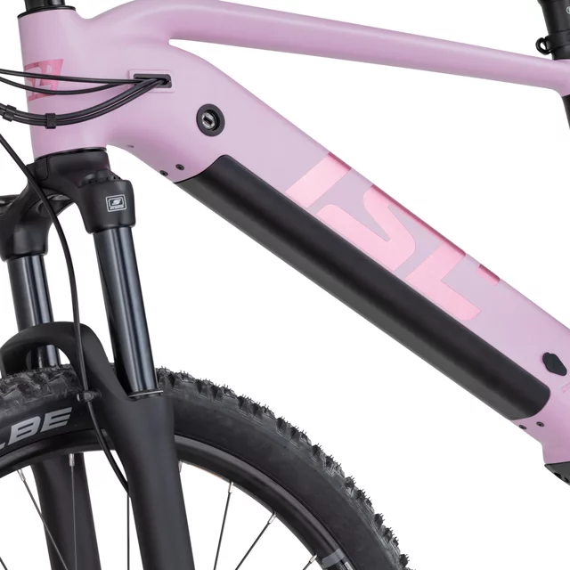 Women’s Mountain E-Bike inSPORTline ISL Asuki EVO 835 Wh 27.5” – 2026 - Dusted Pink
