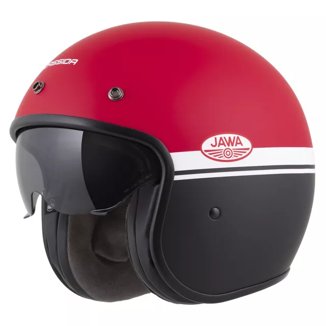 Motorcycle Helmet Cassida Oxygen Jawa OHC 2.0 Matte Red/Black/White