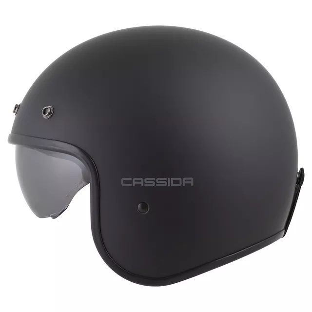 Motorcycle Helmet Cassida Oxygen Solid 2.0 Matte Black/Dark Gray