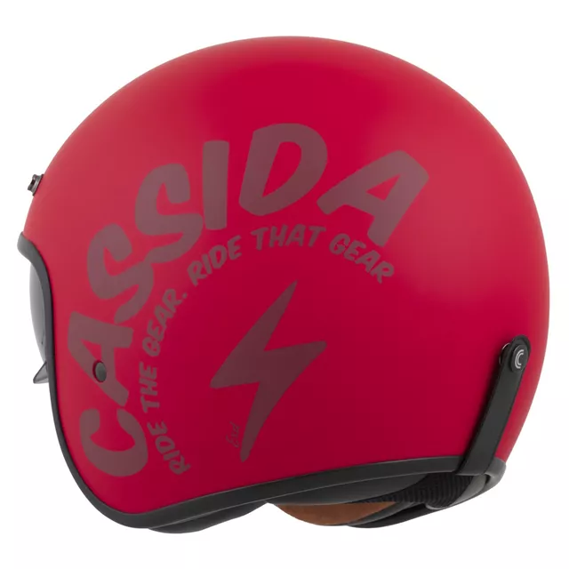 Motorcycle Helmet Cassida Oxygen Gear 2.0 Matte Red/Dark Red 2025