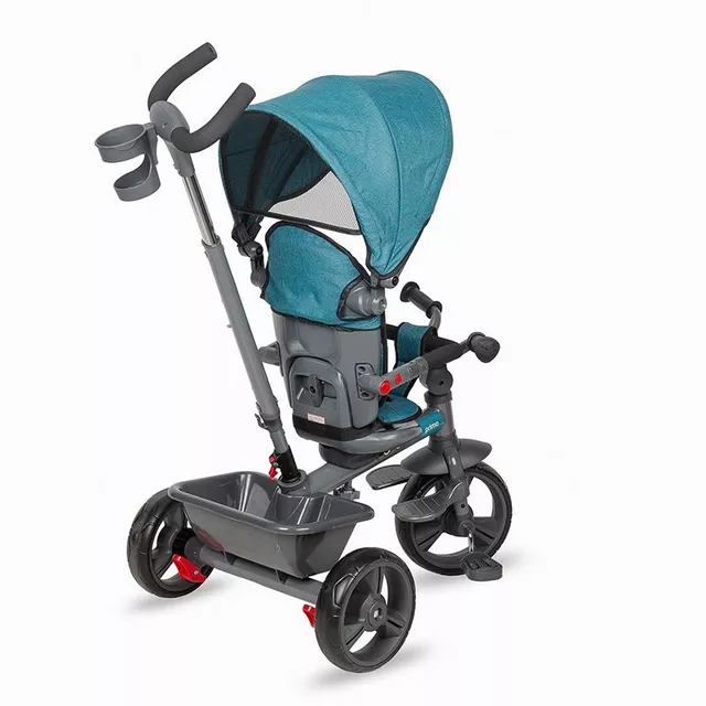 Three-Wheel Stroller w/ Tow Bar Coccolle Primo - Magenta