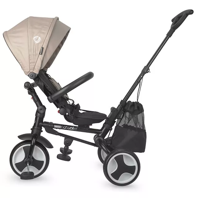 Three-Wheel Stroller w/ Tow Bar Coccolle Spectra - Turquoise Tide