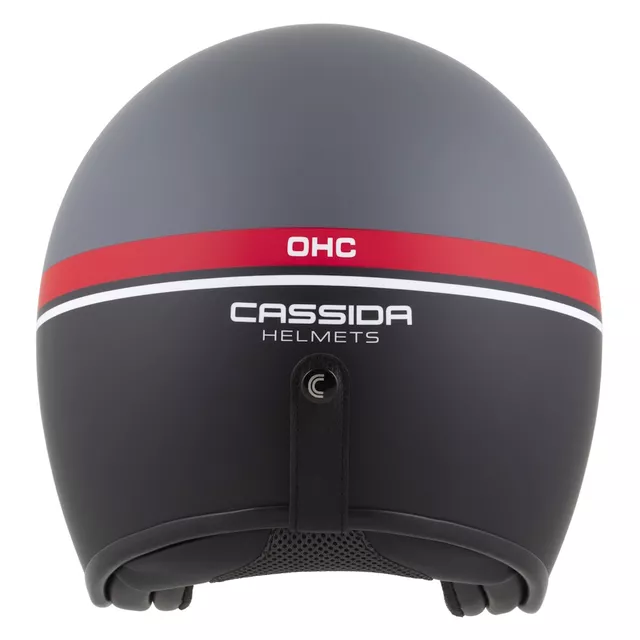 Motorcycle Helmet Cassida Oxygen Jawa OHC 2.0 Matte Gray/Red/Black/White