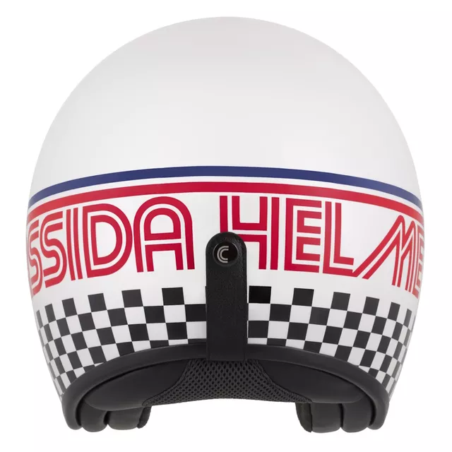 Motorcycle Helmet Cassida Oxygen Rondo 2.0 Pearl White/Red/Blue/Black
