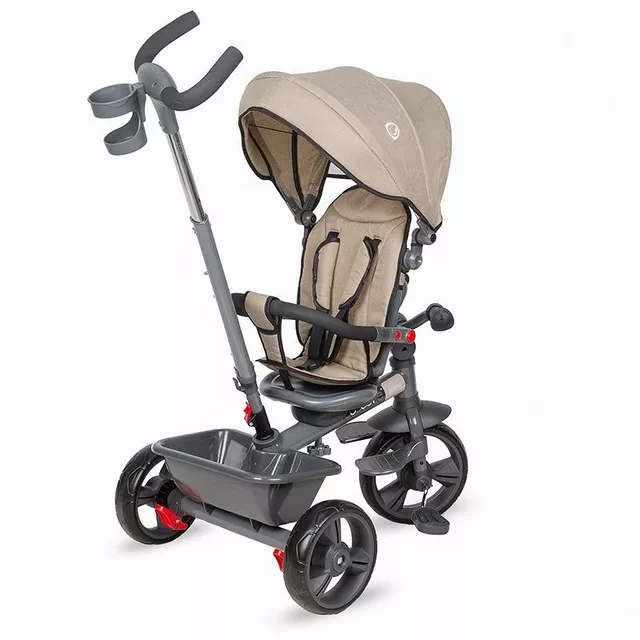 Three-Wheel Stroller w/ Tow Bar Coccolle Primo - Magenta