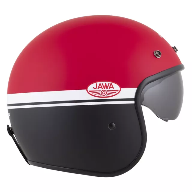 Motorcycle Helmet Cassida Oxygen Jawa OHC 2.0 Matte Red/Black/White
