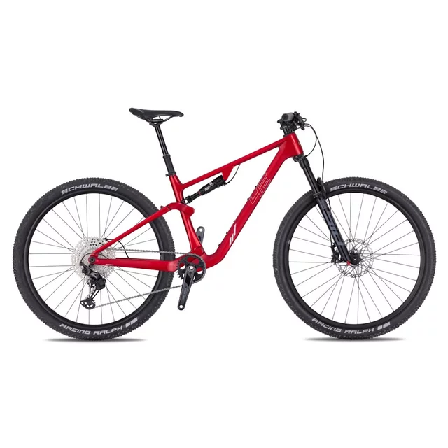 Full-Suspension Bike 4EVER Sonnic Elite 29” – 2026 - white/silver sand - flame red/hologram