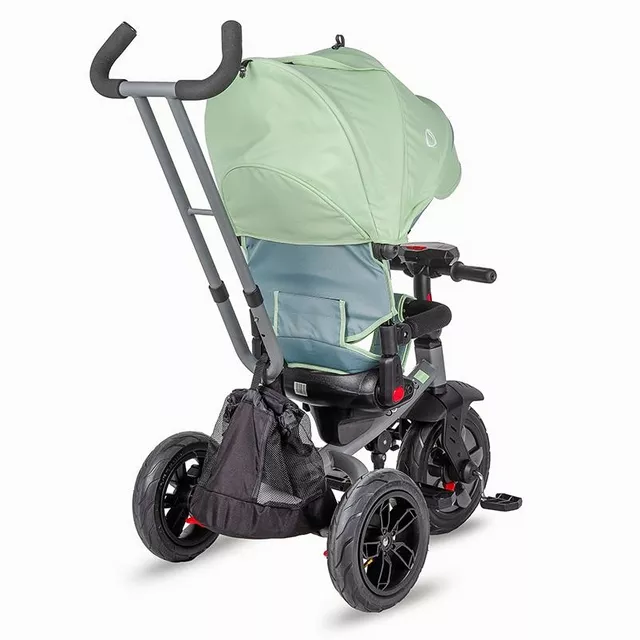 Three-Wheel Stroller w/ Tow Bar Coccolle Pianti - True Blue