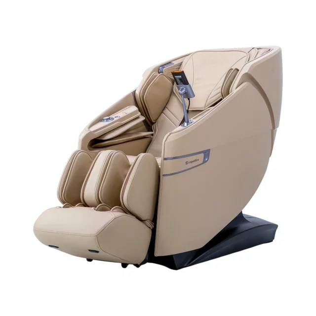 4D Massage Chair inSPORTline Salvenza - Beige - Beige