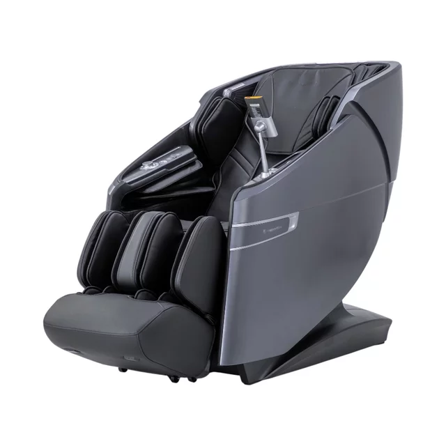 4D Massage Chair inSPORTline Salvenza - Beige - Black