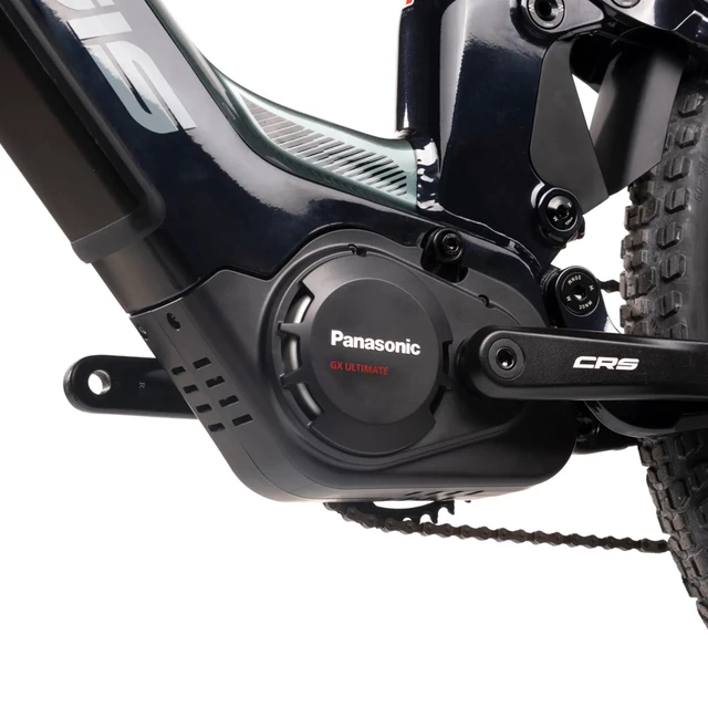 Full-Suspension E-Bike Crussis e-Country Full 10.10 720 Wh 27.5” – 2025 - Smaragd Green
