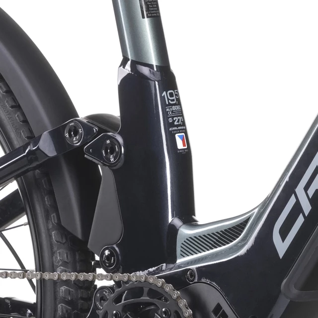 Full-Suspension E-Bike Crussis e-Country Full 10.10 720 Wh 27.5” – 2025 - Smaragd Green