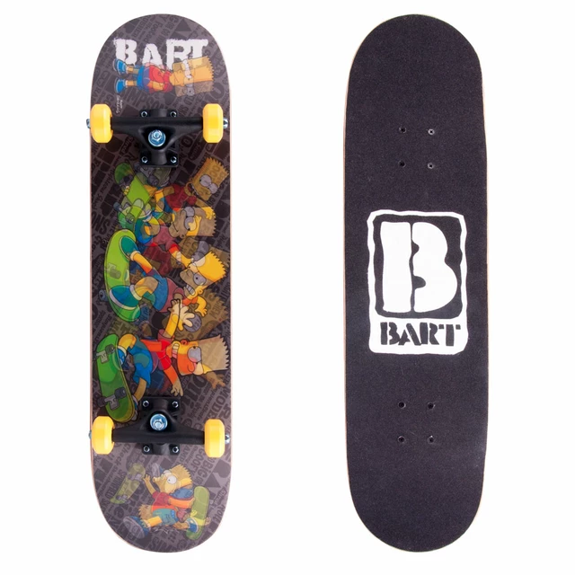Skateboard 3D Bart Simpson