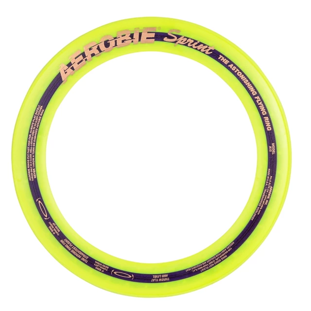 Aerobie SPRINT Flying Disc - Yellow - Yellow
