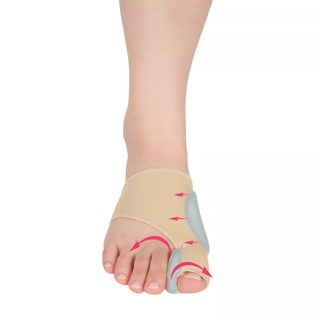 Gel-Padded Bunion Corrector inSPORTline 2-Pack