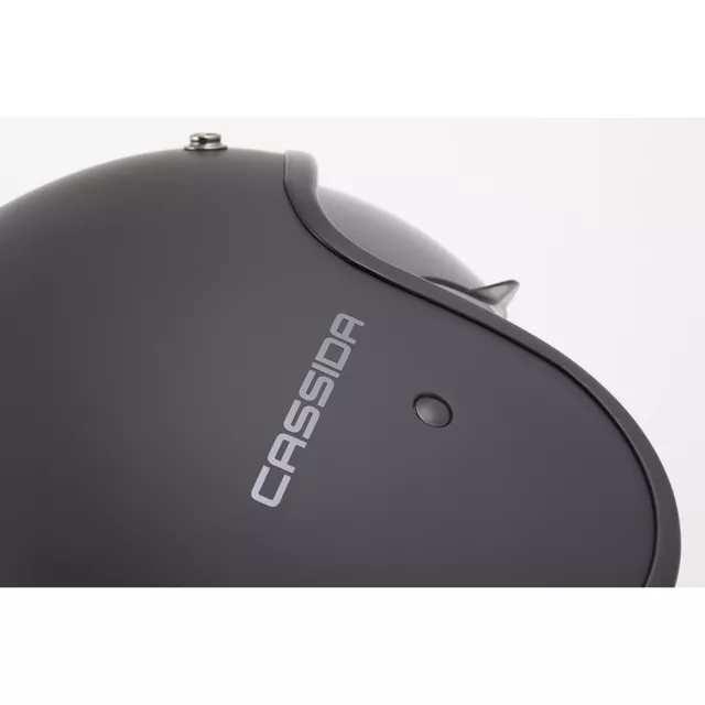 Motorcycle Helmet Cassida Oxygen Solid 2.0 Matte Black/Dark Gray
