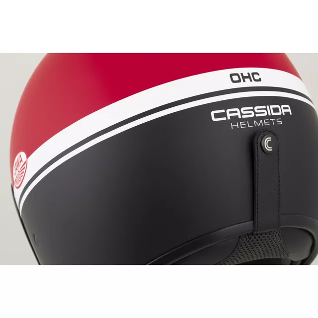 Motorcycle Helmet Cassida Oxygen Jawa OHC 2.0 Matte Red/Black/White
