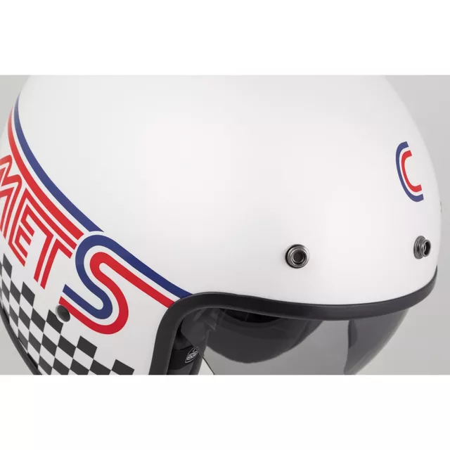 Motorcycle Helmet Cassida Oxygen Rondo 2.0 Pearl White/Red/Blue/Black
