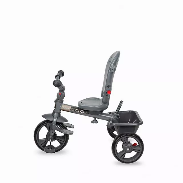 Three-Wheel Stroller w/ Tow Bar Coccolle Primo - Magenta