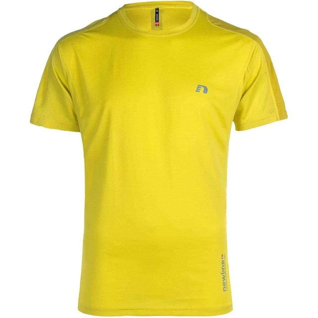 Men’s Running T-Shirt Newline Imotion Tee - Yellow