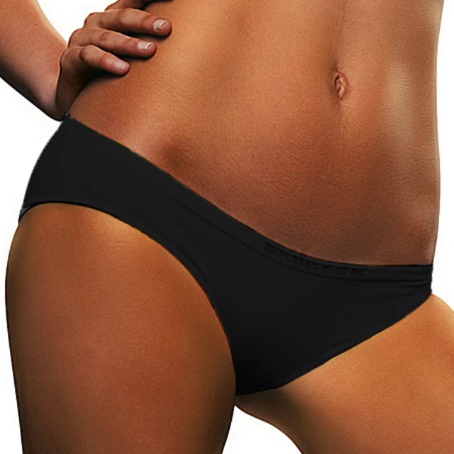 Women's seamless panties Brubeck HIPSTER - Black