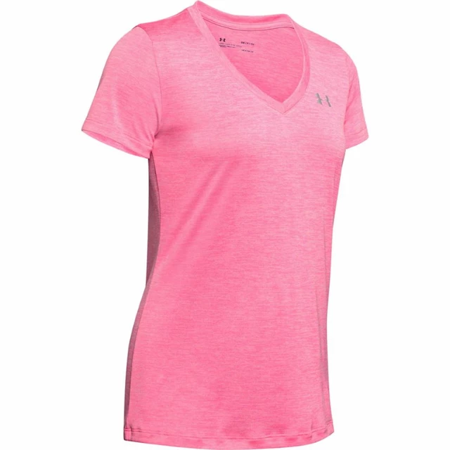 Women’s Under Armour Tech SSV Twist - Pink 655 - Lipstick