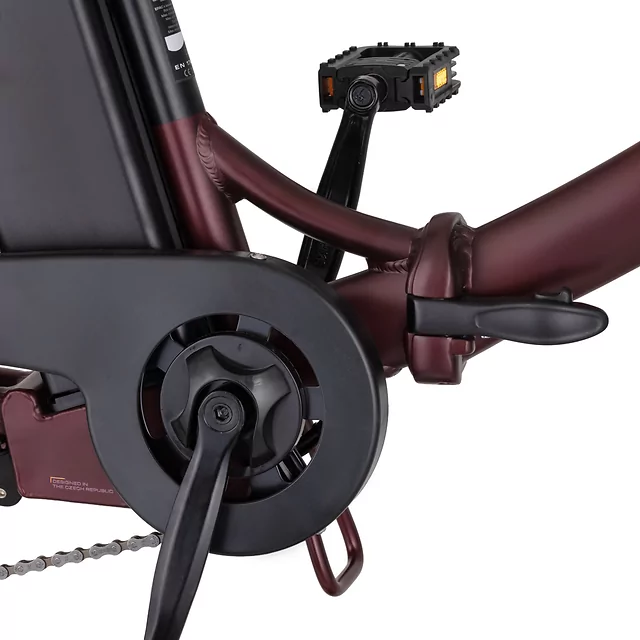 Folding E-Bike inSPORTline ISL Felior 468 Wh 20” – 2026 - Velour Red